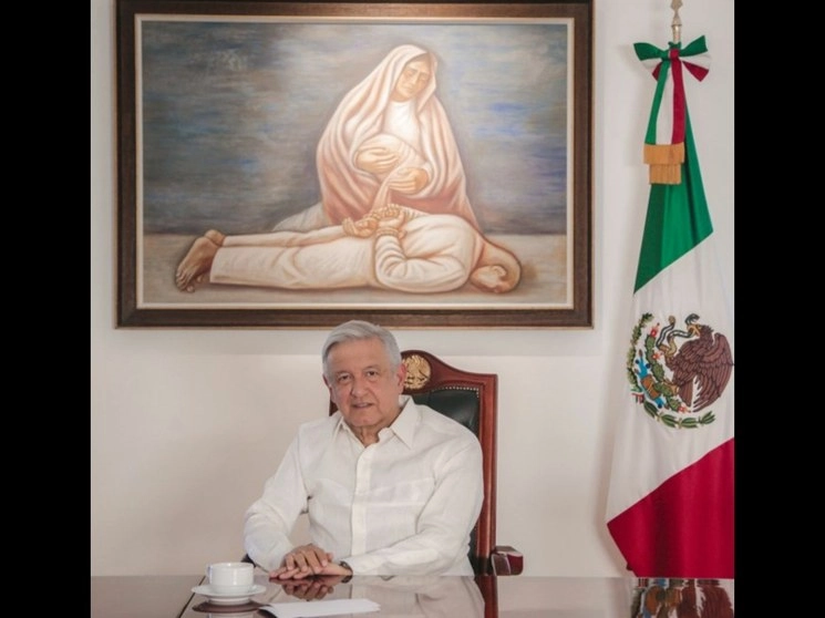 Andrés Manuel López Obrador celebró el trabajo de la Sedena en conjunto con la policía de Guanajuato. Foto tomada del Twitter de @lopezobrador_

