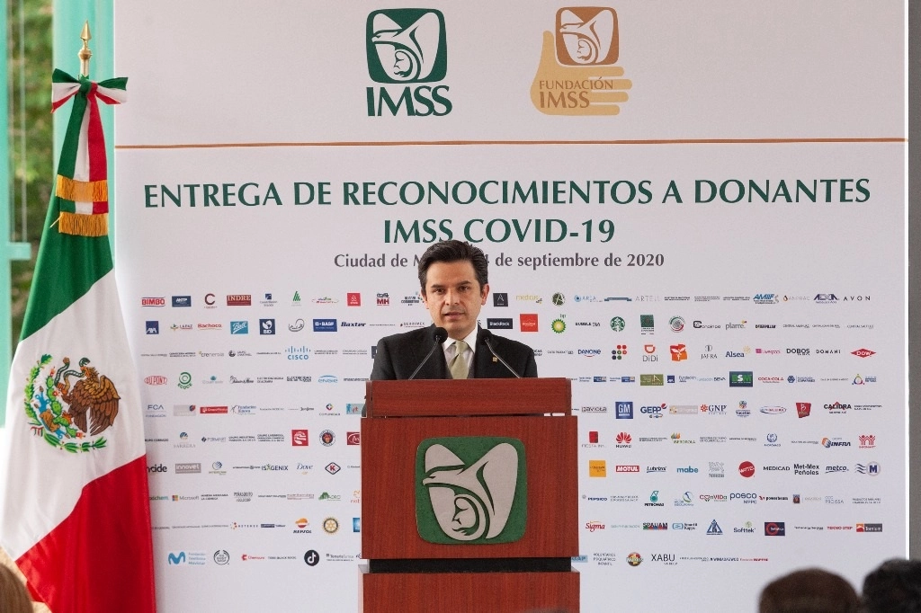 El director general del IMSS, Zoé Robledo. Foto Pablo Ramos 
