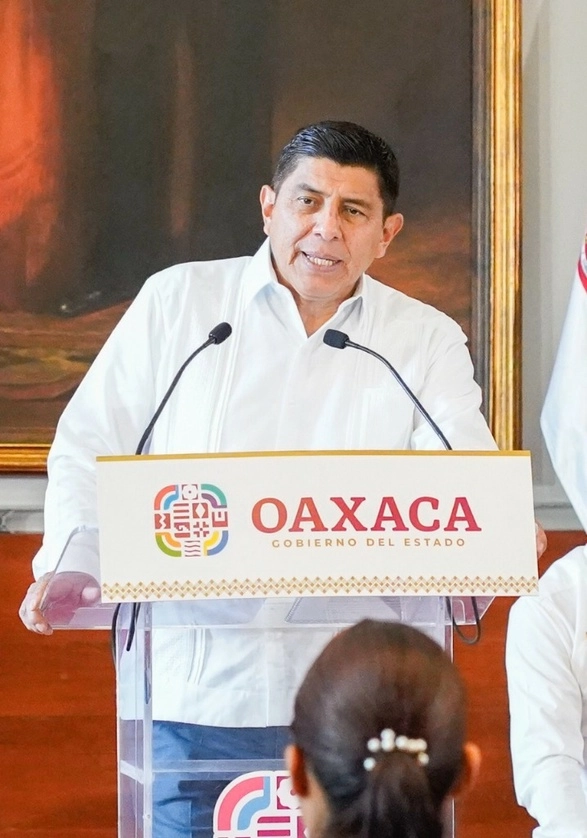 Salomón Jara Cruz, gobernador de Oaxaca. Foto Especial