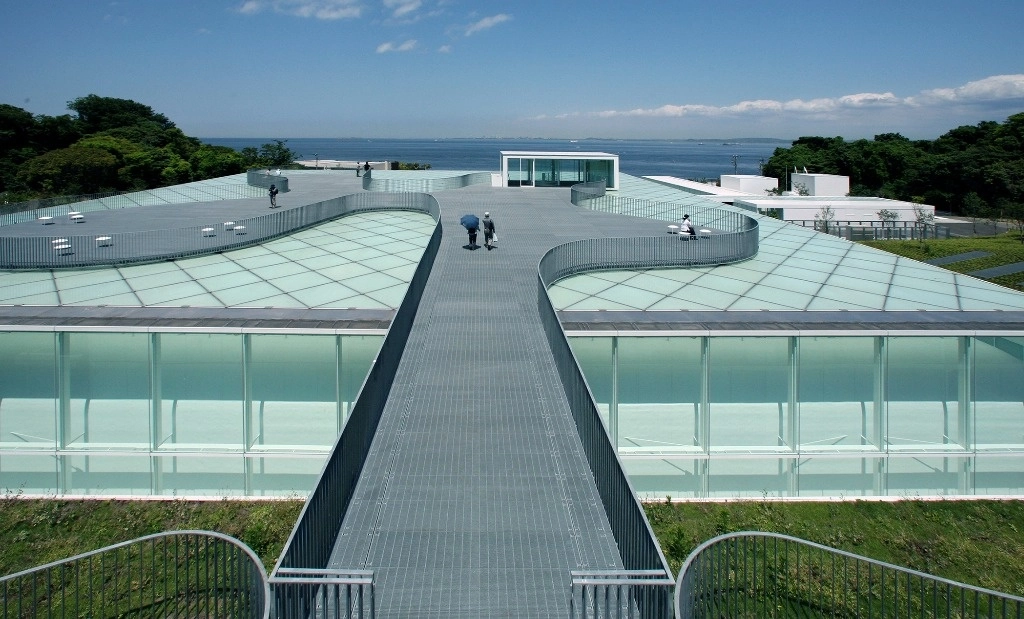 Museo de Arte de Yokosuka, diseñado por Riken Yamamoto, en Yokosuka, Japón. Foto cortesía de Tomio Ohashi / Premio Pritzker vía Ap
