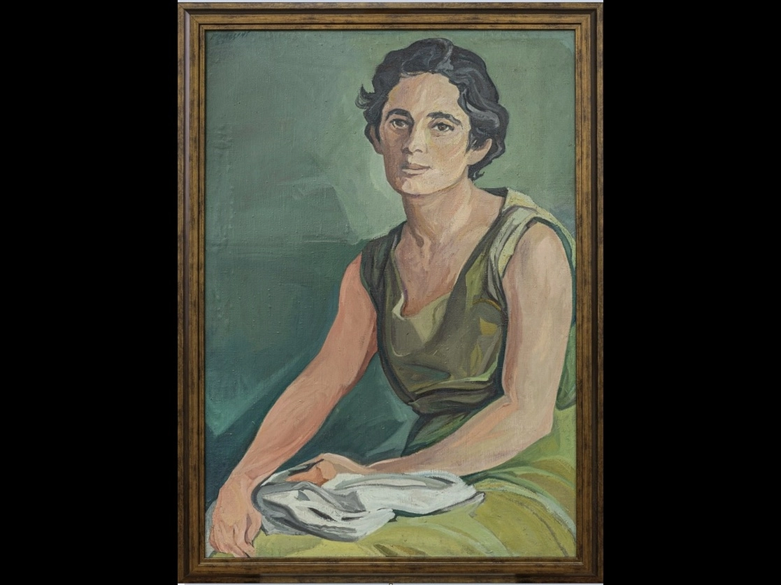 Retrato de María, Pablo O’Higgins, (1962). Foto cortesía de la colección del Museo Nacional de Arte
