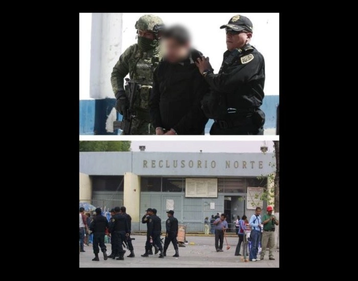 El presunto líder de la Unión Tepito fue capturado al salir del Altiplano y llevado al Reclusorio Norte. Foto ‘La Jornada’