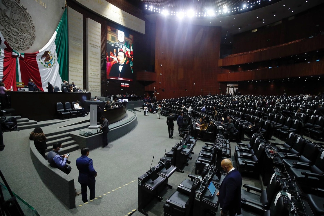 La sesión en la Cámara de Diputados, en la Ciudad de México, el 8 de septiembre de 2022. Foto Cristina Rodríguez