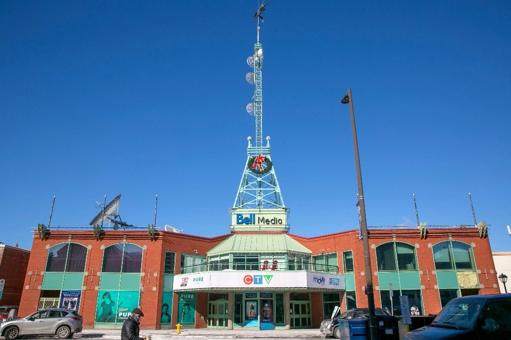 Edificio de los estudios CTV Television Network en Ottawa, Canadá. Foto Ap.