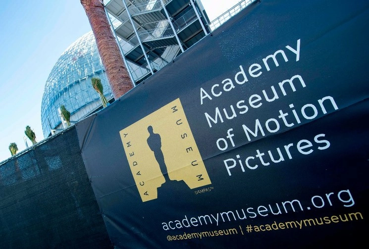 Vista general del Museo de la Academia de Cine en Los Ángeles, California. Foto Afp