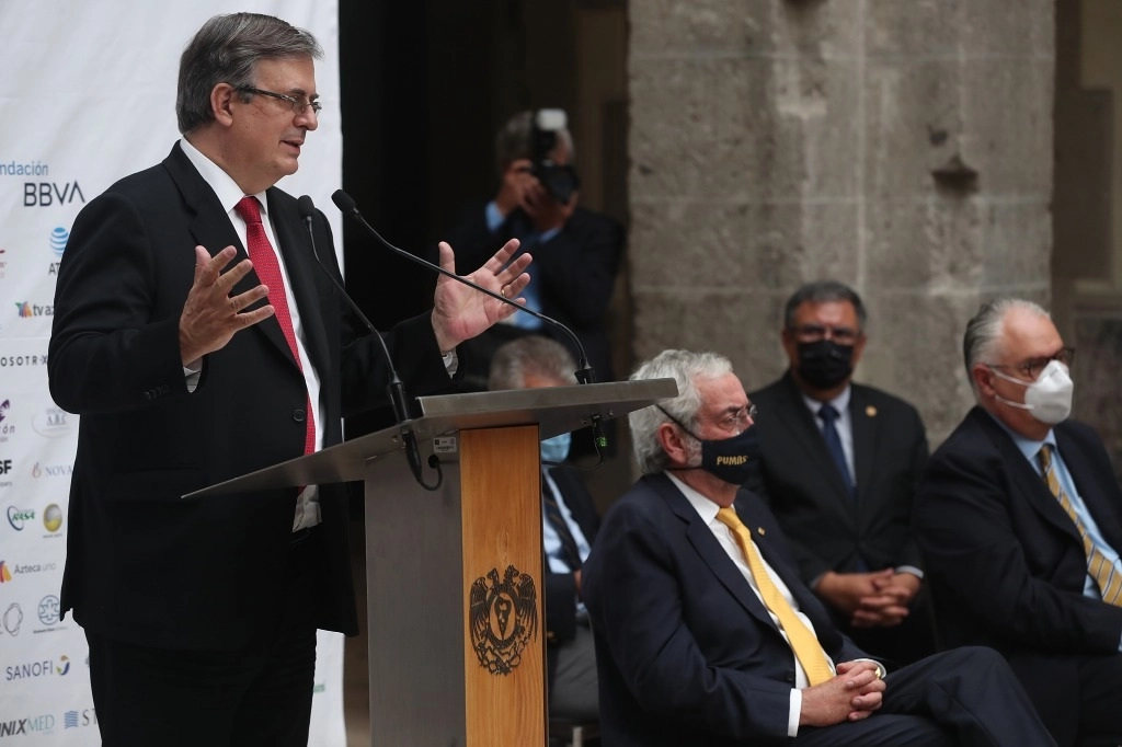 Marcelo Ebrard, titular de la SRE. Foto José Antonio López/Archivo 