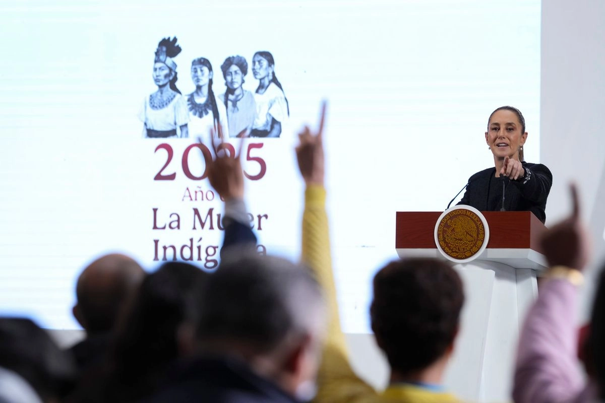 La presidenta Claudia Sheinbaum señaló que EU no ha presentado pruebas suficientes para investigar a la diputada Hilda Brown. Foto 
