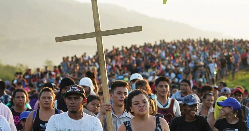 Es posible que los migrantes se estén convirtiendo en los cristianos de la antigua Roma. Fueron perseguidos
pero jugaron un papel destacado en la transformación. Foto 