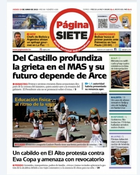 Los periodistas recordaron que Página Siete ha sido uno de los medios más premiados a lo largo de sus trece años de vida. Foto @Rodrigo_PazP