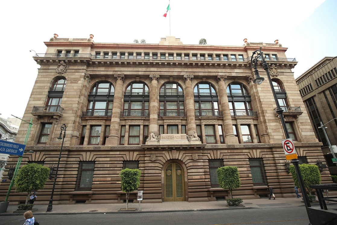 Fachada del Banco de México, en imagen de archivo. Foto María Luisa Severiano
