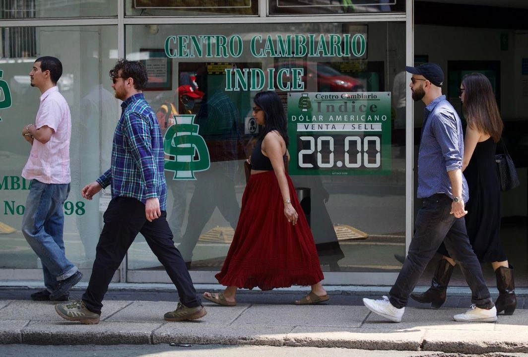 Cotización del dólar en la Ciudad de México, el 10 de marzo de 2025.