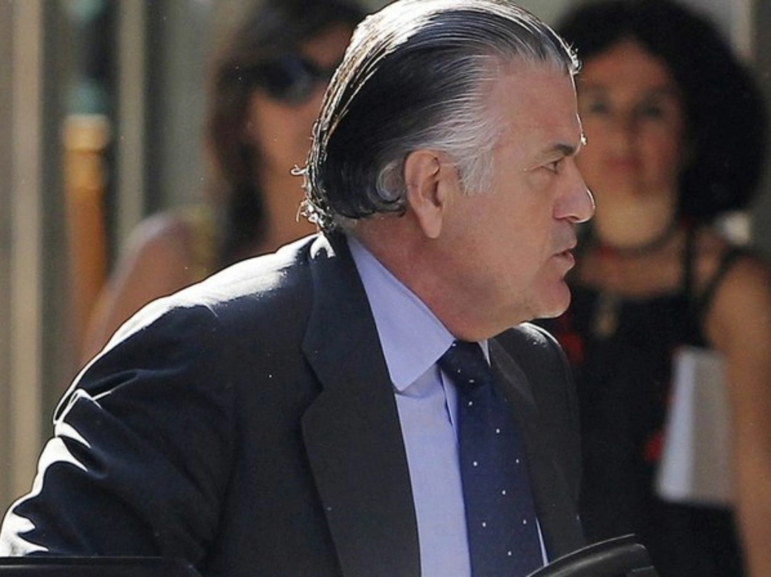 Llegada del ex tesorero del Partido Popular Luis Bárcenas a la Audiencia Nacional, en Madrid. Foto Ap / Archivo