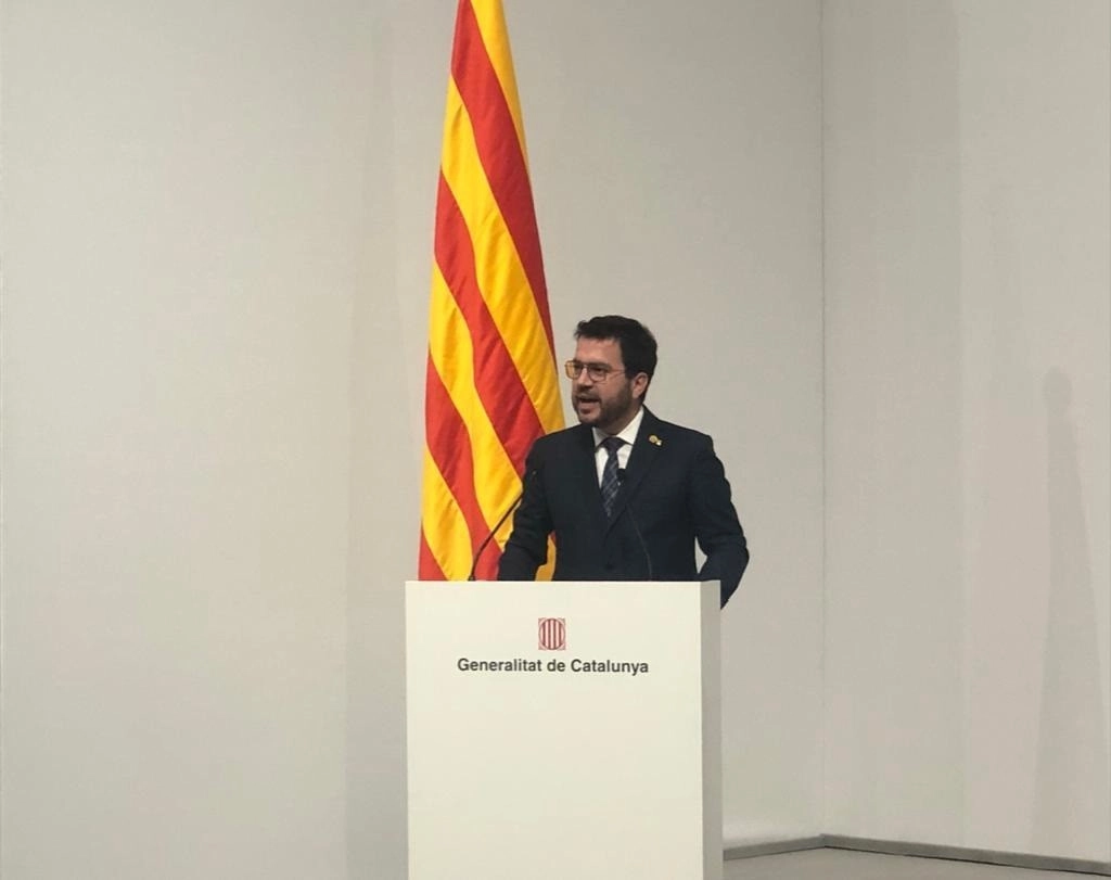 Peré Aragonés, presidente catalán independentista. Foto Europa Press
