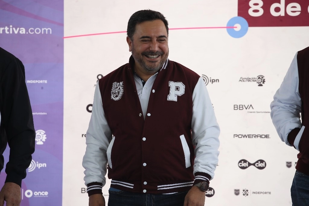 El presidente Andrés Manuel López Obrador anunció que había firmado ya la ratificación de Arturo Reyes Sandoval como director del Instituto Politécnico Nacional, en imagen de julio de 2023. Foto Yazmín Ortega Cortés