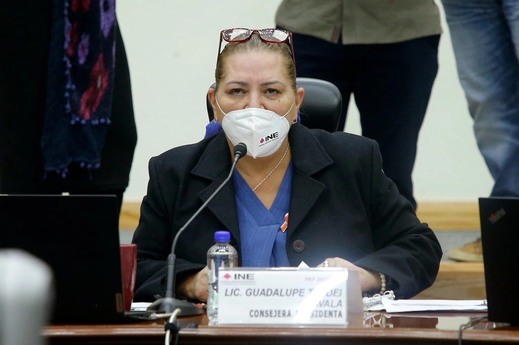 La consejera presidenta del INE, Guadalupe Taddei Zavala en imagen de archivo. Foto María Luisa Severiano