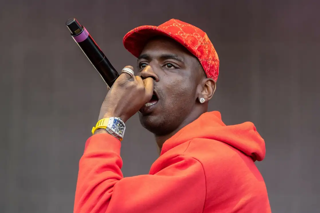 El rapero Young Dolph durante un concierto. Foto Afp