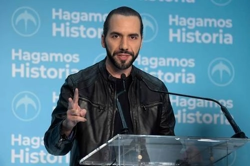 Nayib Bukele, presidente de El Salvador. Foto Afp 