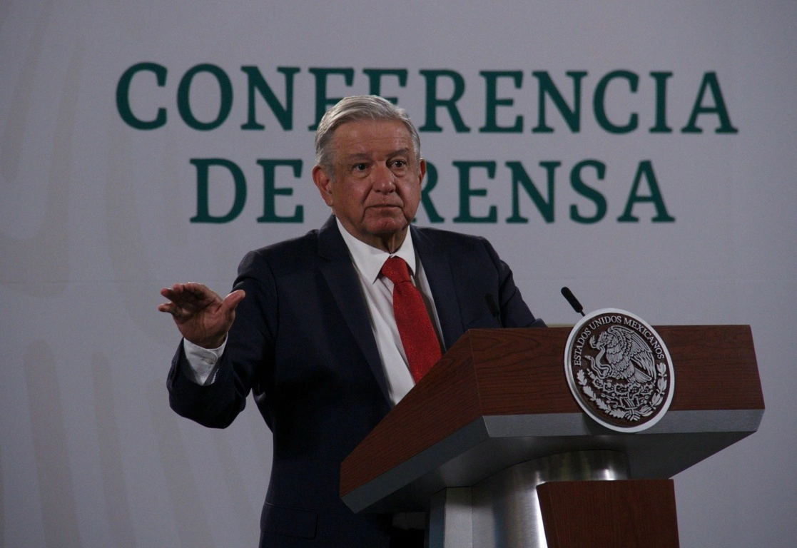 El presidente Andrés Manuel López Obrador durante la conferencia de prensa matutina en Palacio Nacional, el 21 de enero de 2021. Foto Cuartoscuro