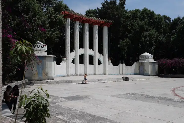 El parque México, el pasado mes de marzo. Foto: Cristina Rodríguez