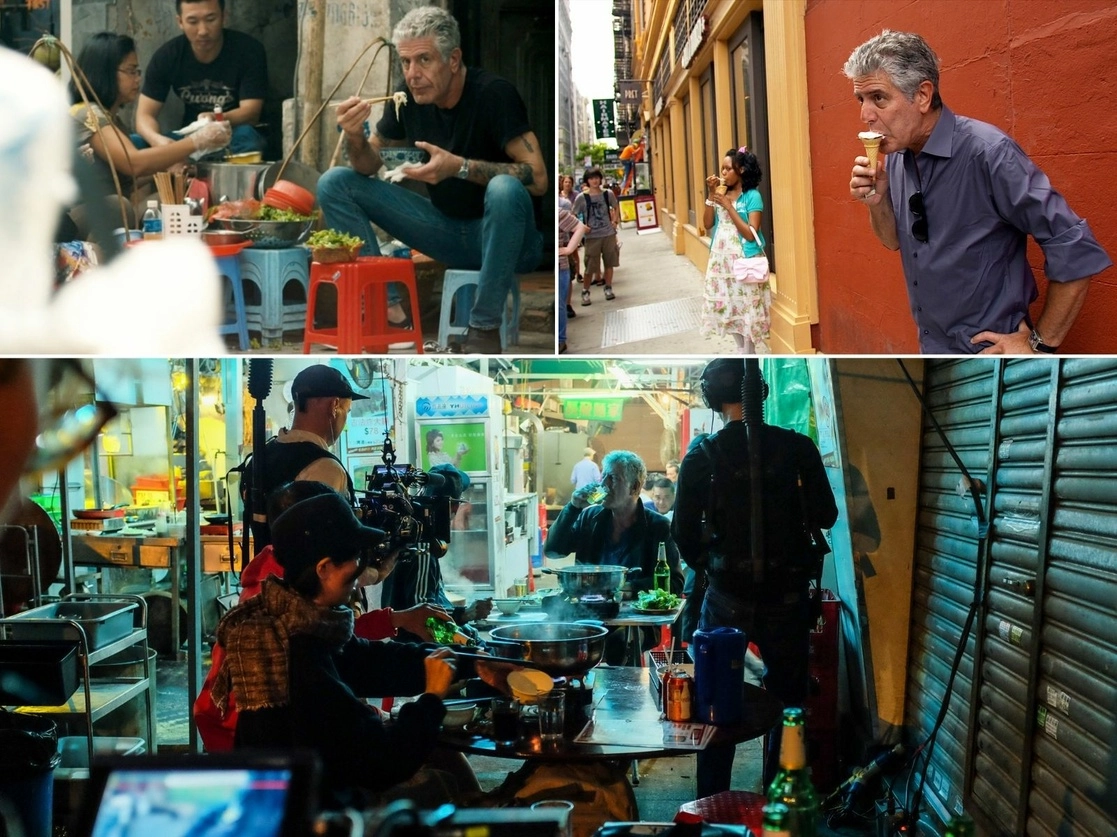 Larguirucho y de voz estentórea, amaba a México. Foto Ap y tomada del Twtter de @Bourdain / Archivo
