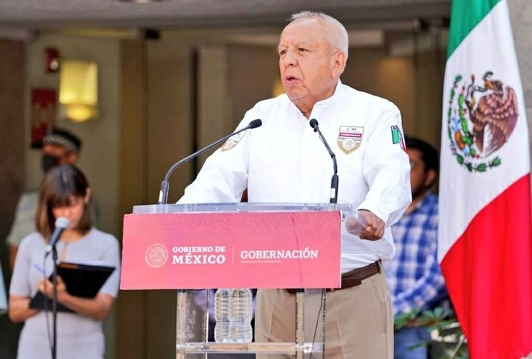 Francisco Garduño, titular del Instituto Nacional de Migración. Foto tomada de Twitter @fgymexico / Archivo
