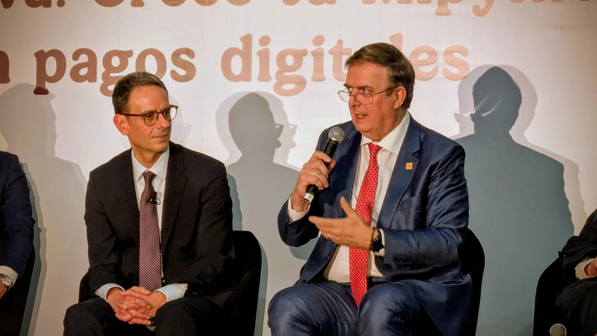 El secretario de Economía, Marcelo Ebrard. 