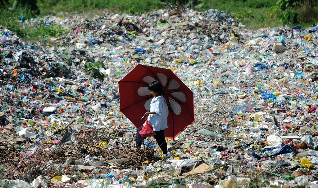 En un vertedero de basura en Filipinas. Foto Afp 