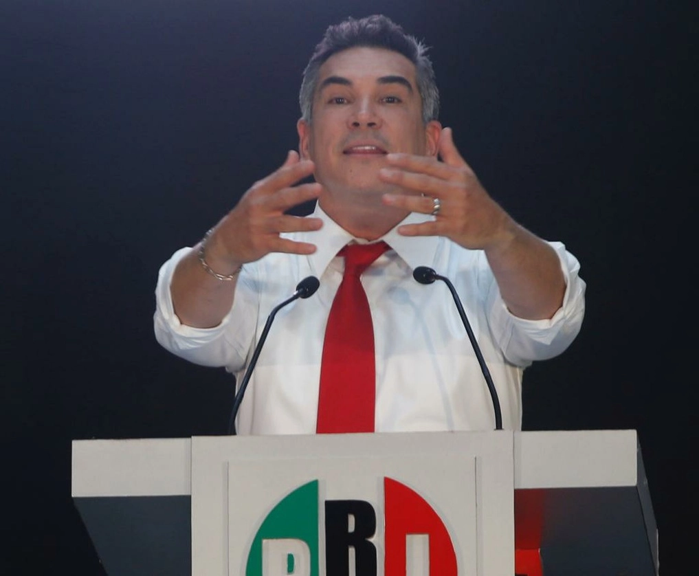 Desde hace unas semanas, audios presuntamente del presidente del PRI, Alejandro Moreno (en la imagen), han sido difundidos por la gobernadora de Campeche, Layda Sansores. Foto Guillermo Sologuren
