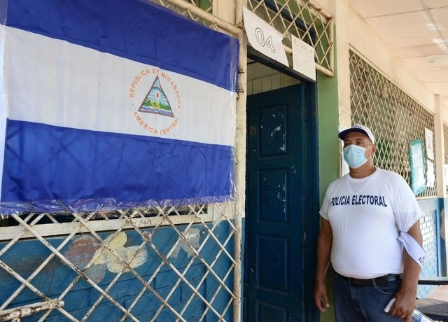 Este domingo se celebraron elecciones presidenciales en Nicaragua. Foto Afp