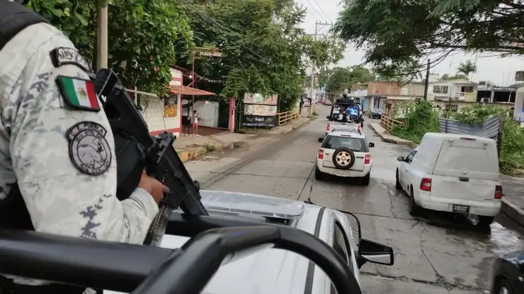 300 elementos de la Sedena y GN apoyarán en el restablecimiento y conservación de la paz en el municipio de Poza Rica, Veracruz. Foto ‘La Jornada Veracruz’
