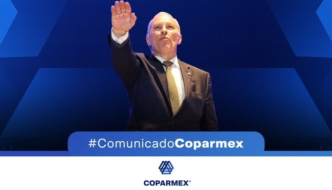 José Medina Mora tomó protesta para tercer periodo como líder de Coparmex.