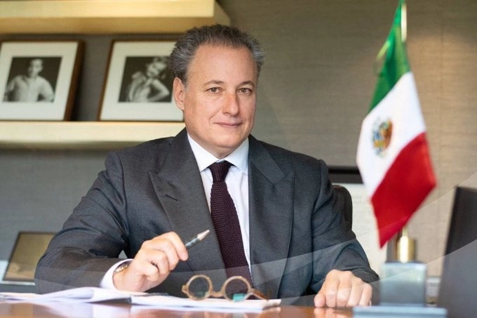 Juan Cortina Gallardo asumirá la titularidad del Consejo Nacional Agropecuario el próximo 2 de febrero, el 28 de enero de 2021. Foto tomada del Twitter de @CortinaGallardo