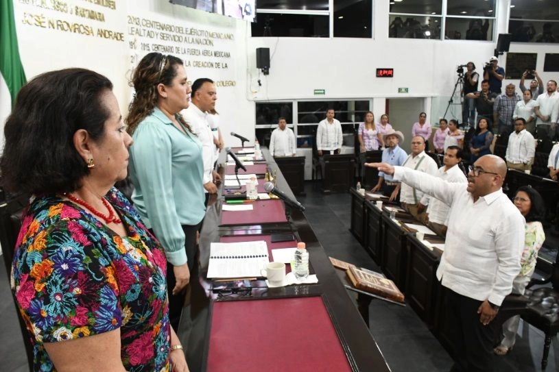 Vázquez había quedado como encargado del despacho y esta tarde fue electo ya oficialmente como titular de la dependencia. Foto