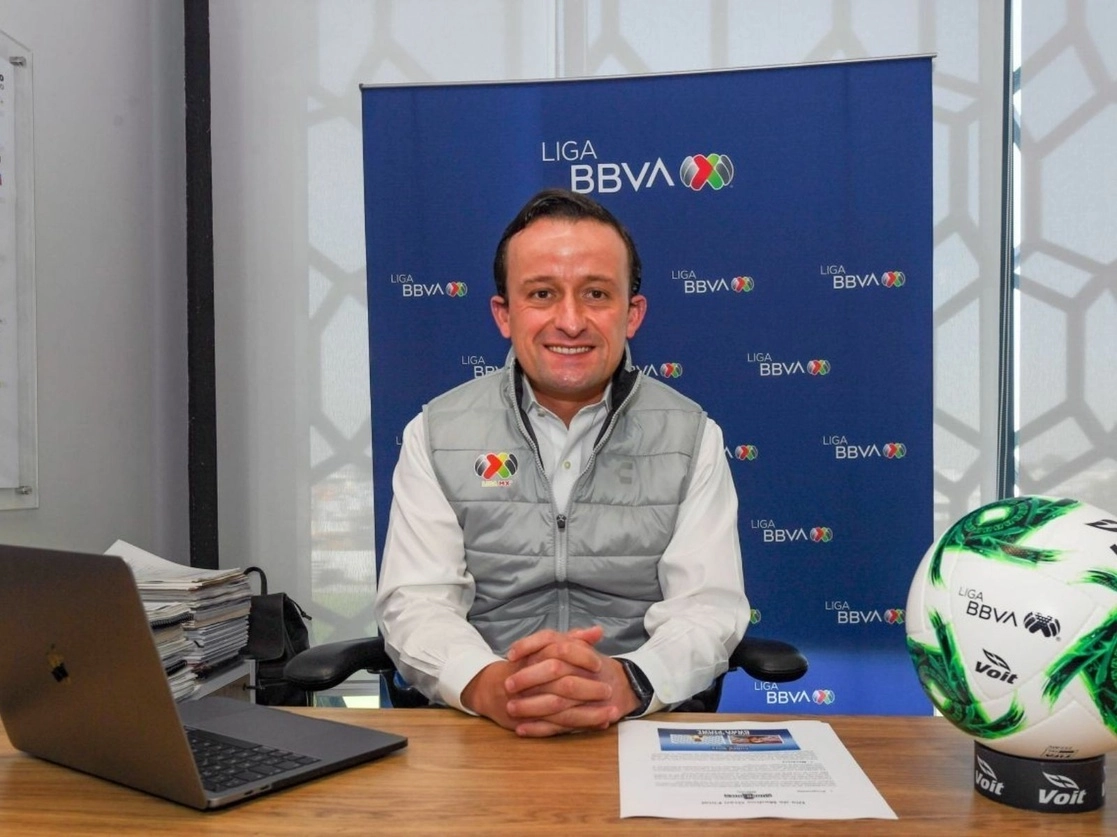 Mikel Arriola, presidente ejecutivo de la Liga Mx, informó que la asamblea ordinaria de ese circuito determinó ayer la eliminación del gol de visitante en próximas liguillas. Foto Cuartoscuro / Archivo