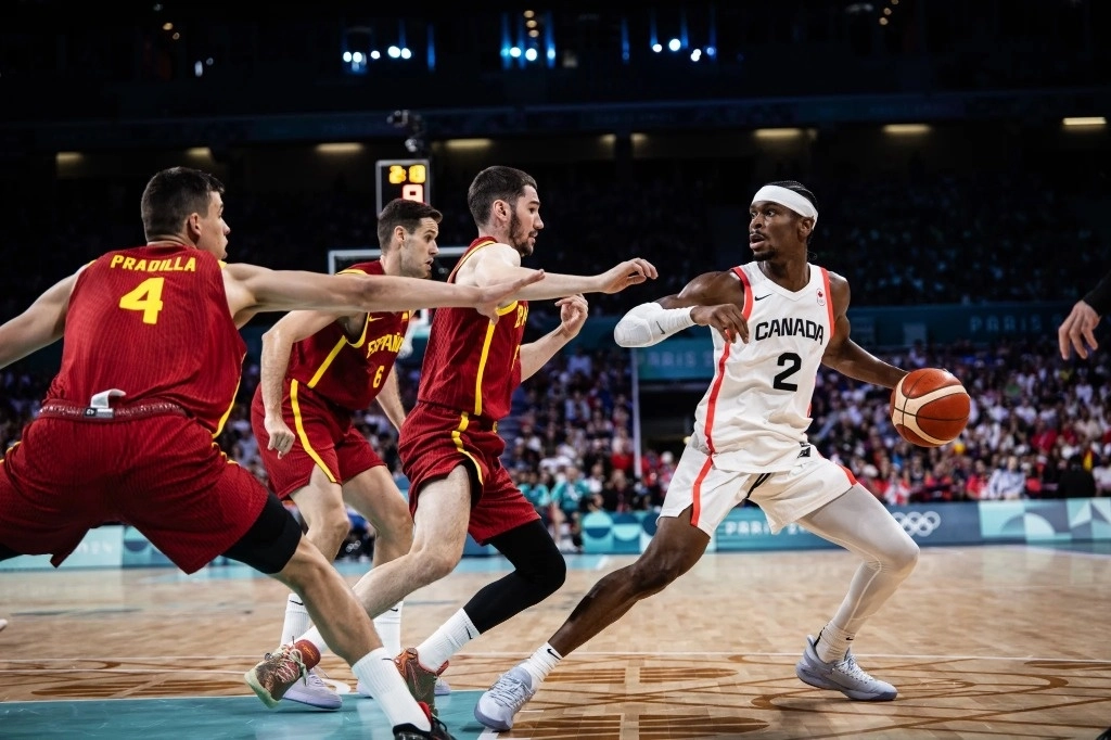 España cayó eliminada en el torneo olímpico de basquetbol masculino al perder 88-85 ante Canadá. Foto Europa Press