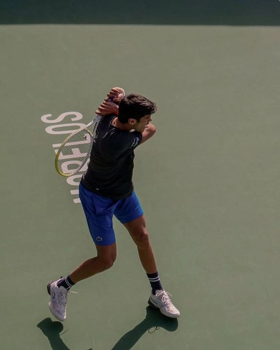 En 2023, Rodrigo se coronó en dobles junior en Roland Garros junto al ruso Yaroslav Demin. Foto 