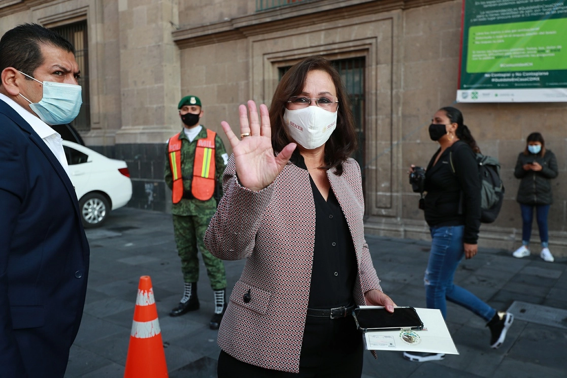 Rocío Nahle, titular de la Sener, en imagen de archivo. Foto María Luisa Severiano