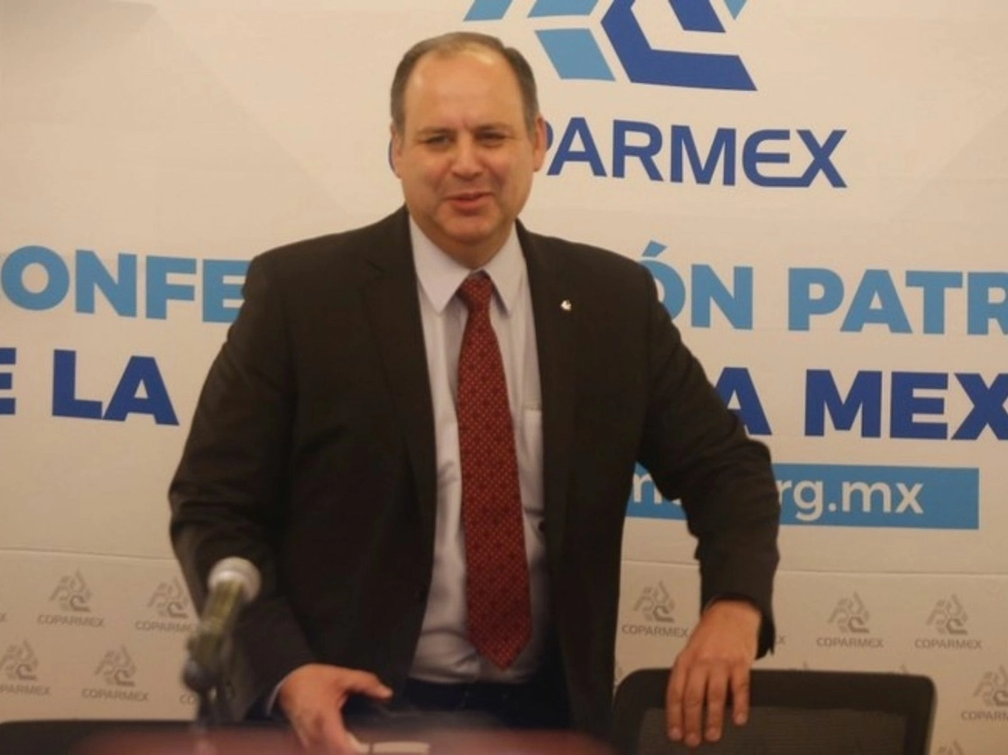 El presidente nacional de Coparmex, Gustavo de Hoyos. Foto Guillermo Sologuren / Archivo