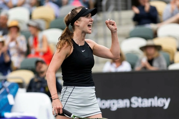 Elina Svitolina superó a Anna Blinkova con sets seguidos de 6-3 y 6-3 en la final del Torneo WTA de Estrasburgo. Foto Tomada del Twitter @ElinaSvitolina / Archivo
