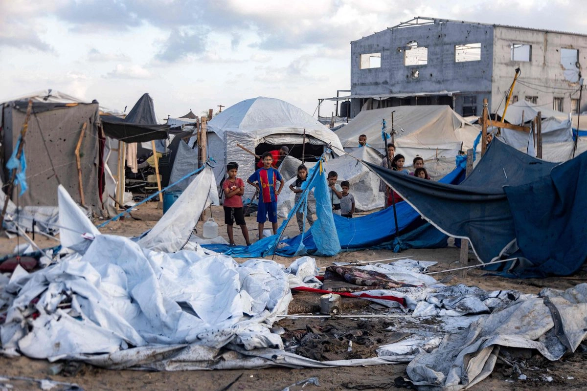 La embajada de Palestina en México informó que reunió información sobre más de 160 niños que recibieron disparos en Gaza. Foto 