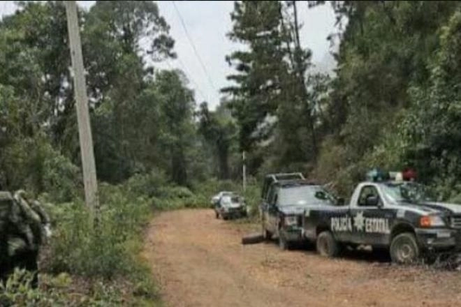 Autoridades municipales sostuvieron que en esta zona que comunica Tangancícuaro con Zacapu surgió un nuevo grupo delictivo local. Foto La Jornada BC / archivo