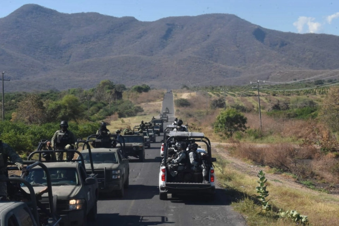 Integrantes del ‘Cártel Jalisco Nueva Generación’ emboscaron en Coalcomán, Michoacán, a efectivos de la Sedena, adscritos al 65 Batallón de Infantería. Foto Cuartoscuro / Archivo