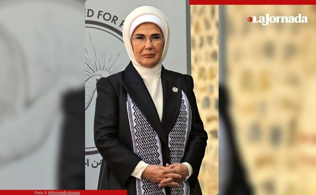 Emine Erdogan, primera dama de Turquía.