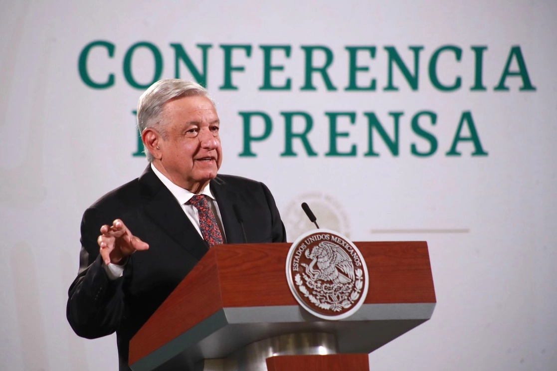 El presidente Andrés Manuel López Obrador durante conferencia de prensa el pasado 13 de julio de 2021. Foto Luis Castillo 