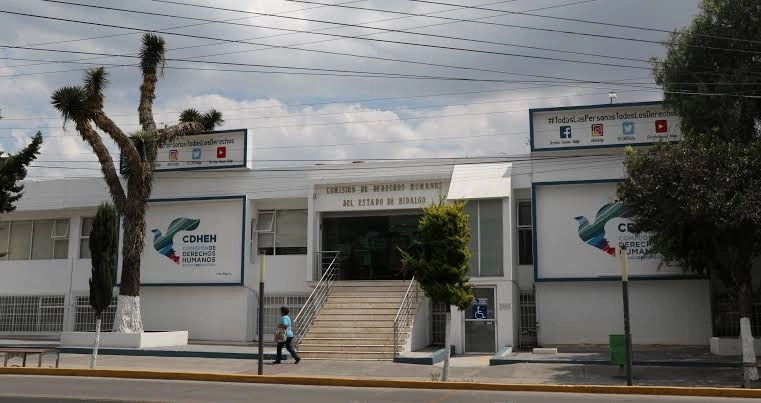Oficinas de la Comisión de Derechos Humanos del estado de Hidalgo. Foto Ricardo Montoya 