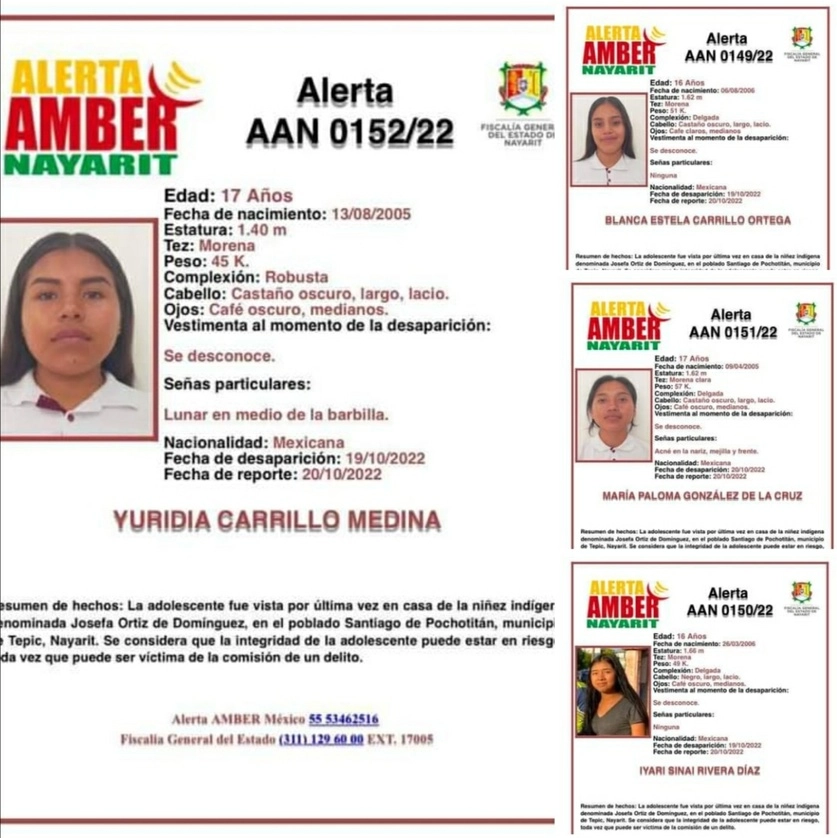 Las alumnas eran internas del albergue Casa de la Niñez Indígena "Josefa Ortiz de Domínguez". Foto La Jornada