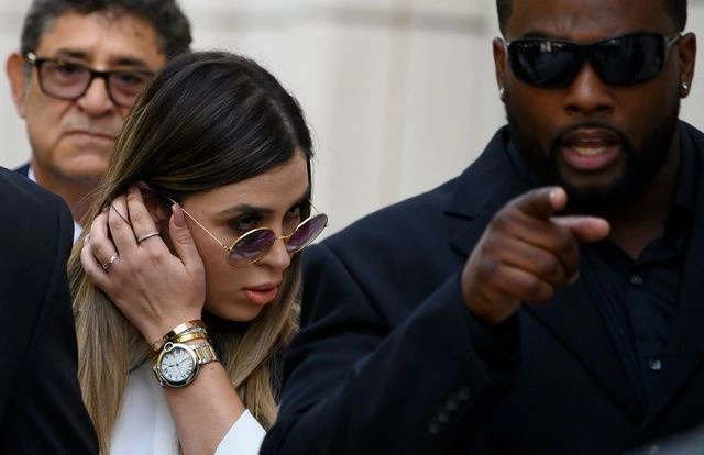 Emma Coronel Aispuro fue sentenciada a tres años de prisión en un tribunal federal en Washington, una condena reducida. Foto Afp