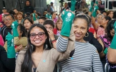 Trabajadoras del hogar pertenecientes al Centro de Apoyo y Capacitación. Foto tomada del sitio https://caceh.org.mx/
