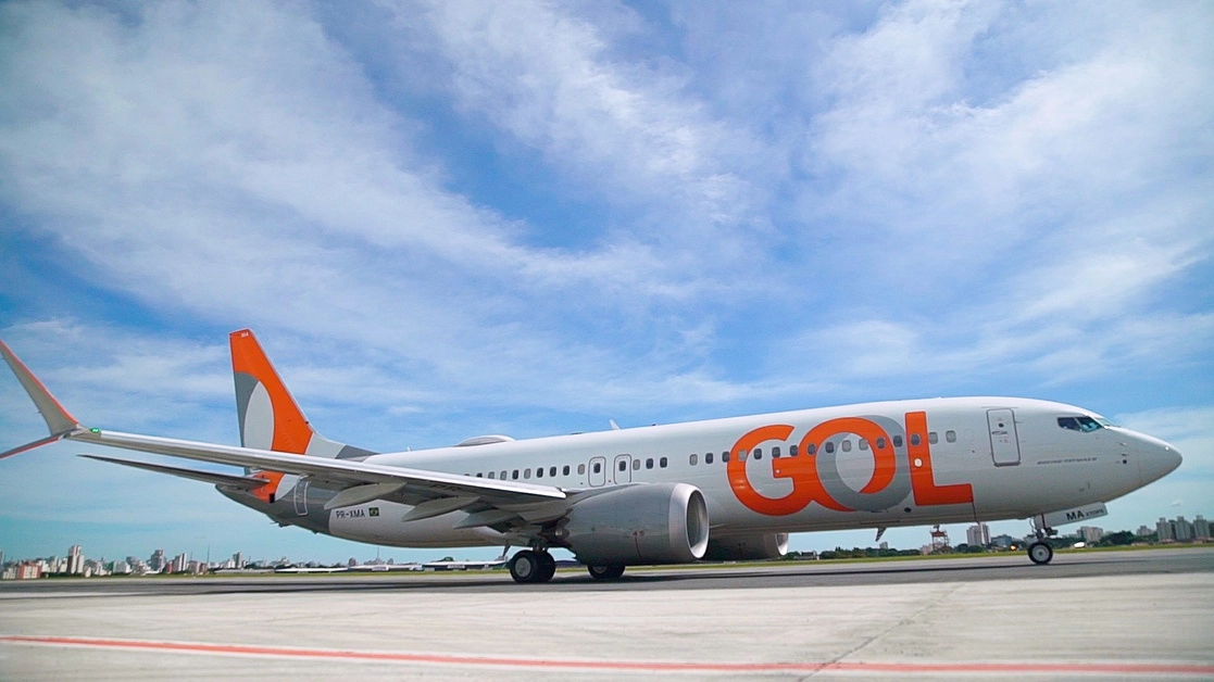 Este es el avión. Foto @VoeGOLoficial