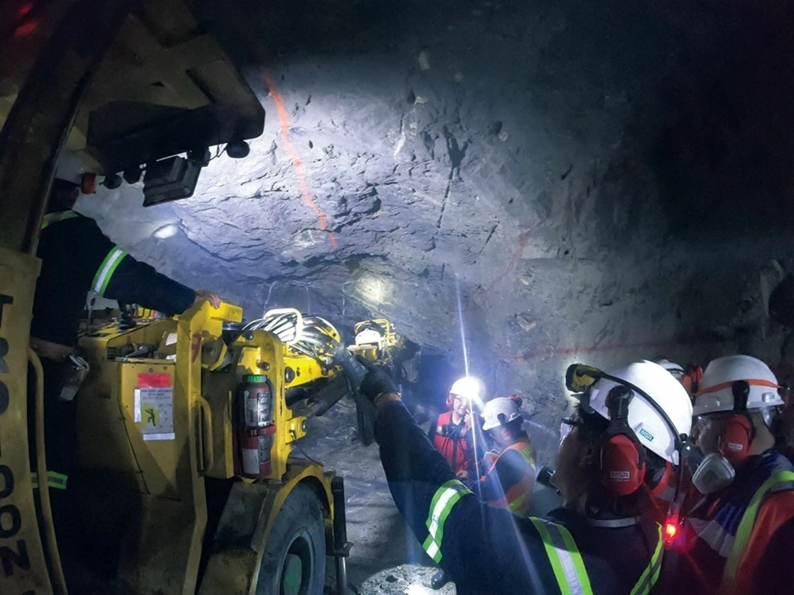 Operaciones en la mina de cobre, plata y oro Bolívar de Sierra Metals en México. Foto tomada del sitio www.americas-gold.com / Archivo
